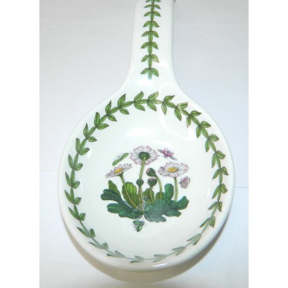 Portmeirion Botanic Garden 8.75" Spoon Rest, Fine Porcelain Great For Gifting - Picture 2 of 7